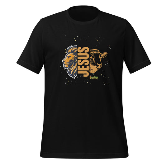 Lion and Lamb Unisex t-shirt