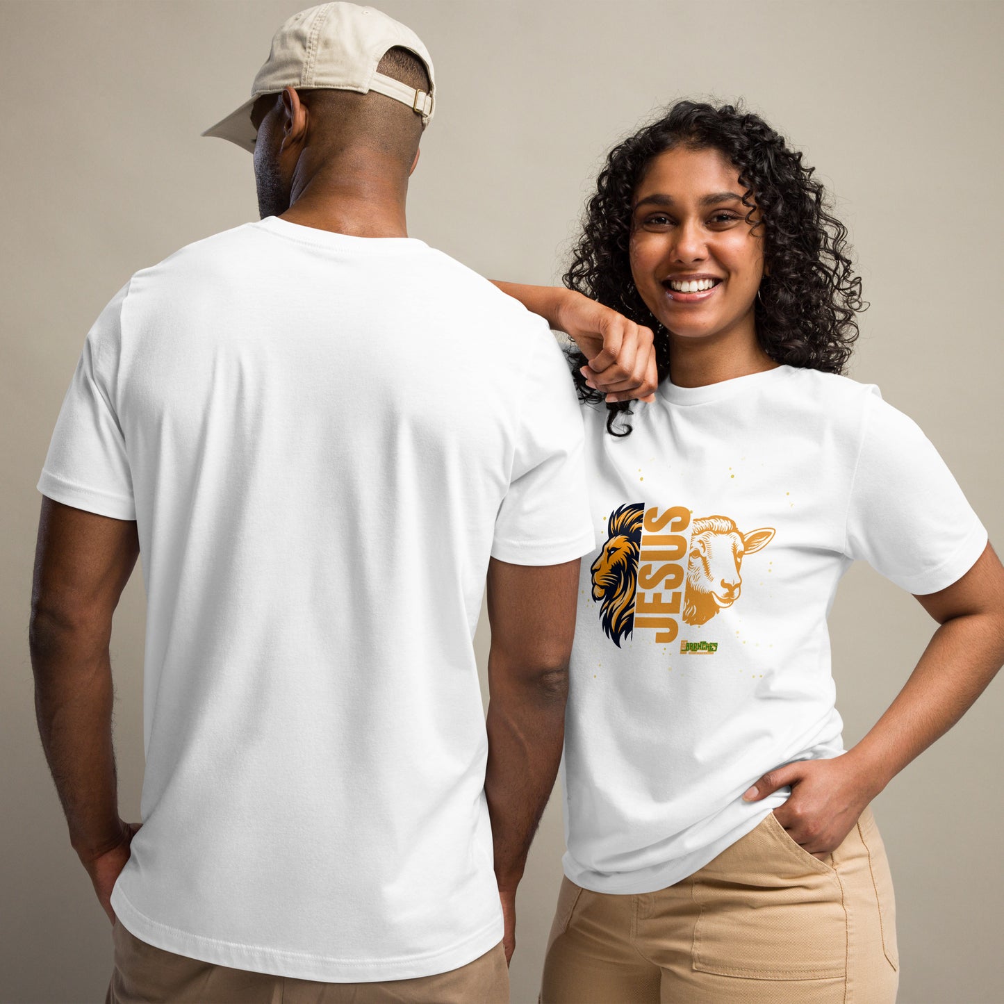 Lion and Lamb Unisex t-shirt